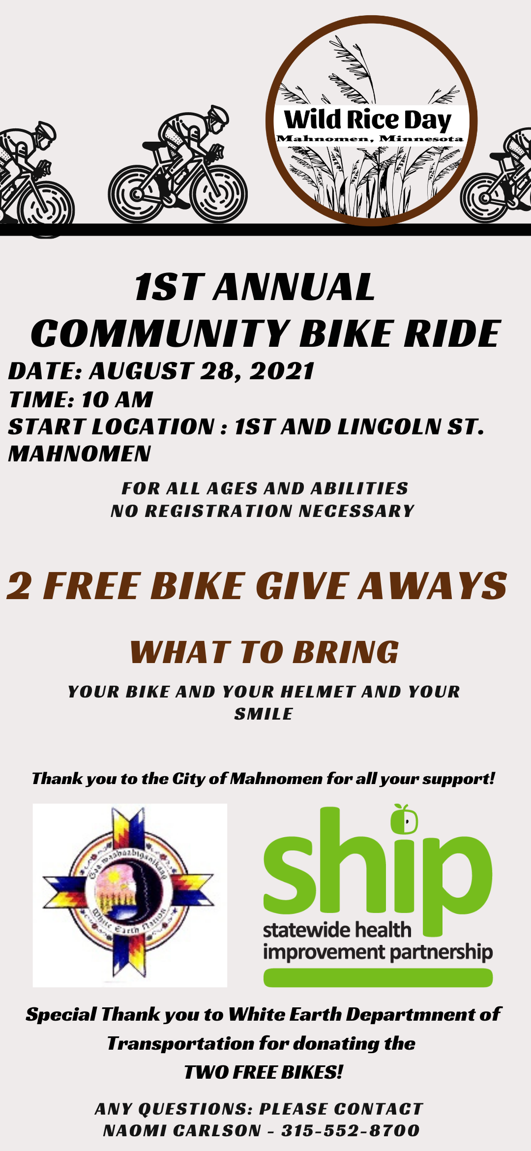 First Annual Community Bike Ride Bicycle Alliance of Minnesota