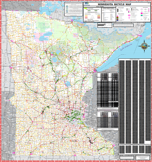 MN State Bike Map