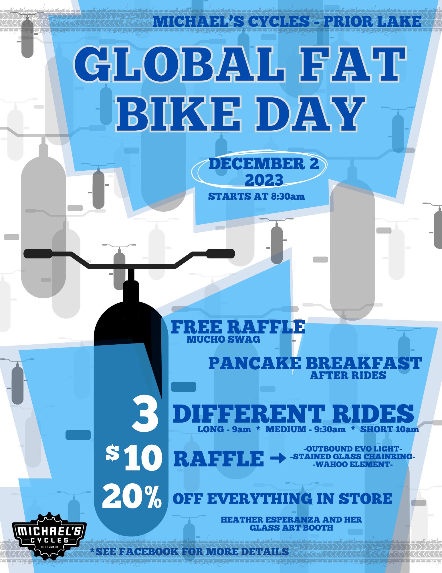 Michael's Cycles Global Fat Bike Day