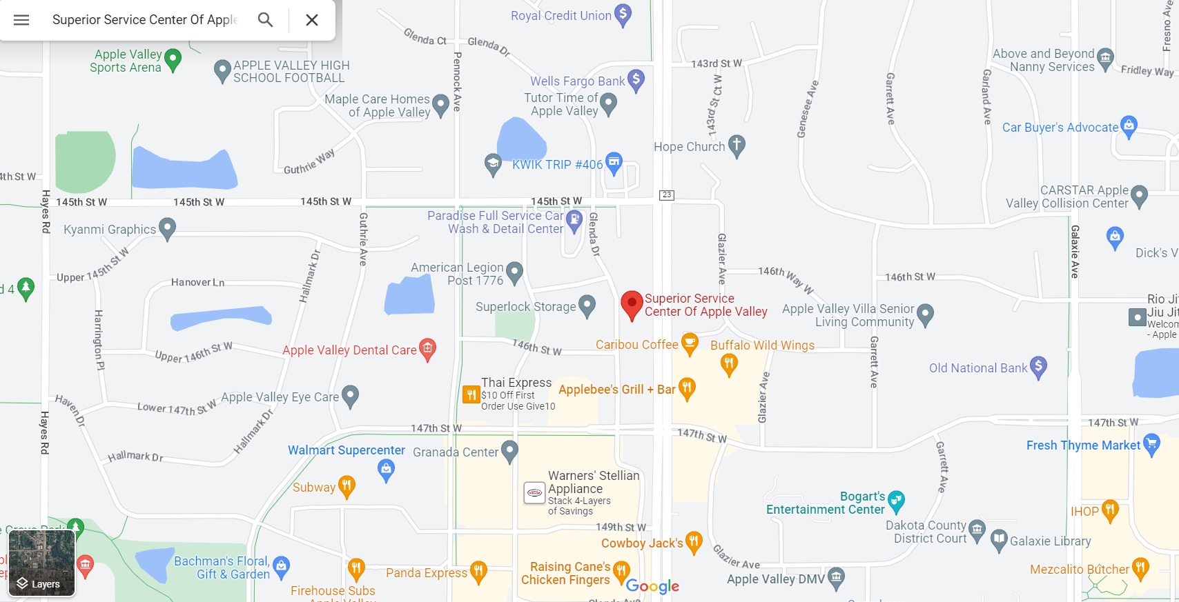 Superior Service Center